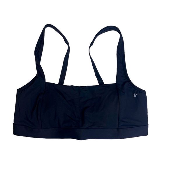 NEW Sea Level Square Neck Bralette Bikini Top Black Size 6 - Picture 4 of 10